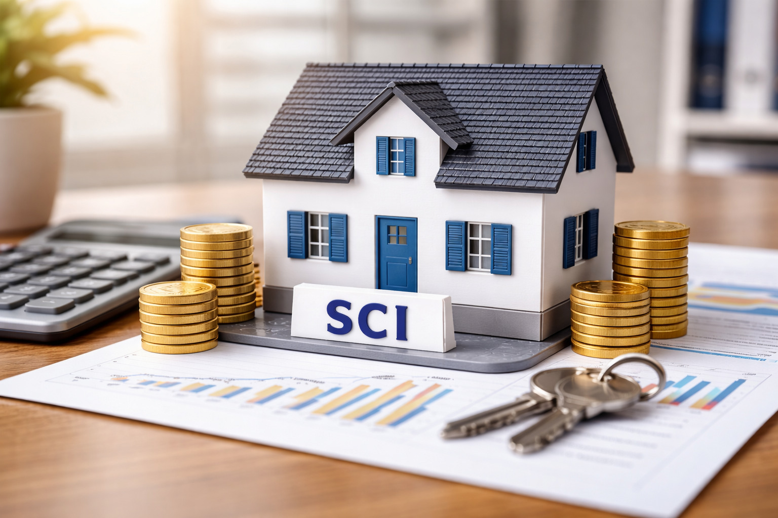 Dirigeants de SCI : le dépassement du seuil de 10 % d’activité commerciale vous fait-il passer à l’IS ?